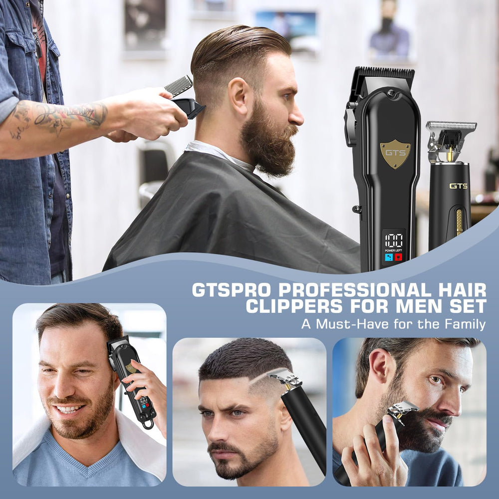 GTSPro USB Type-C charging enables convenient on-the-go grooming.