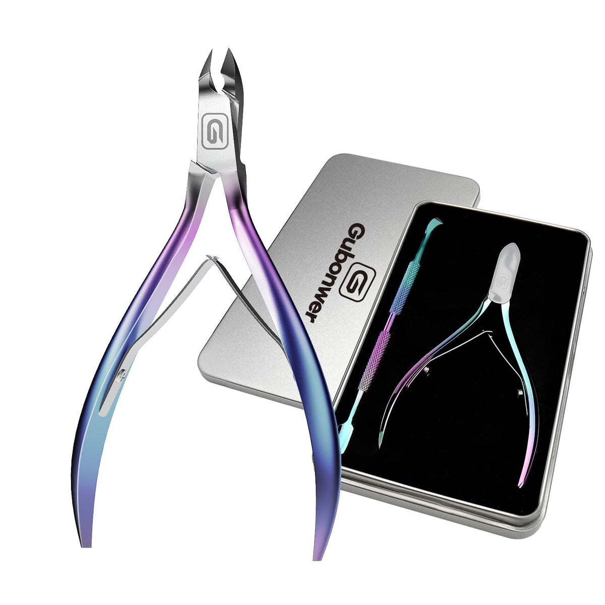 Gubonwer cuticle trimmer 34jaw close-up for precise cuticle removal