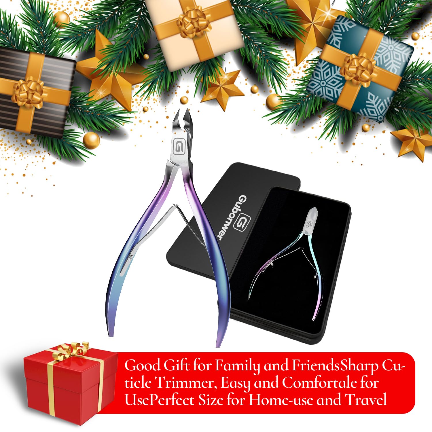Gubonwer cuticle trimmer ideal for professional nail care routines.