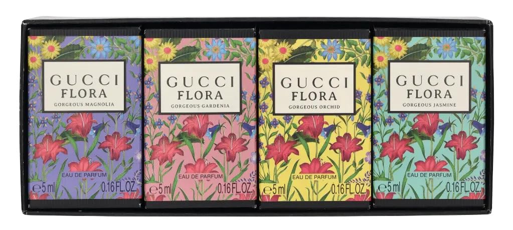 Gucci Flora Gorgeous Gardenia mini bottle — blooming fragrance for elegant evenings.