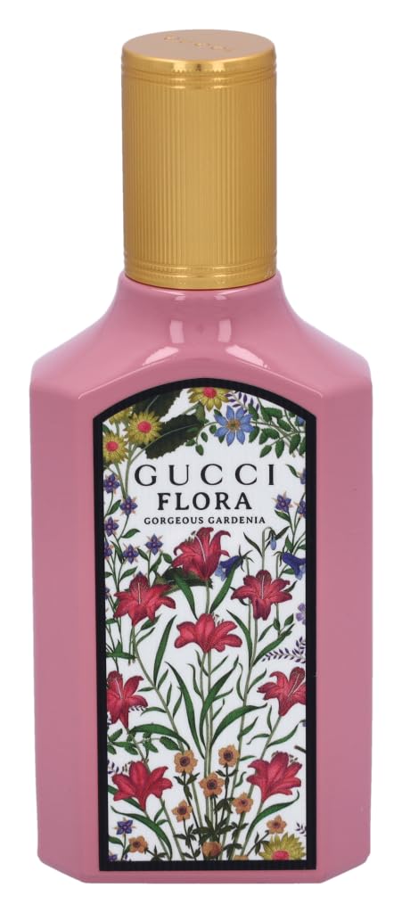 Gucci Flora Gorgeous Gardenia outer packaging signals luxury gifting appeal