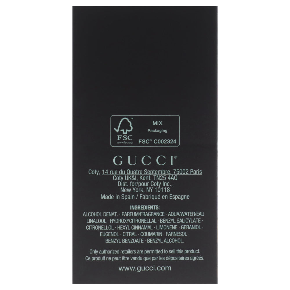 Gucci Flora Gorgeous Jasmine bottle on a surface ready for spritz and daily use.