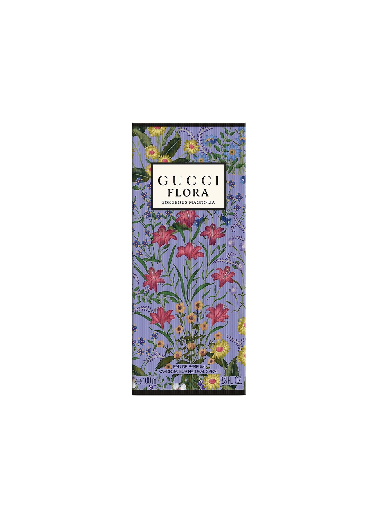 Gucci Flora Gorgeous Magnolia luxury bottle-details, timeless style for collection display.