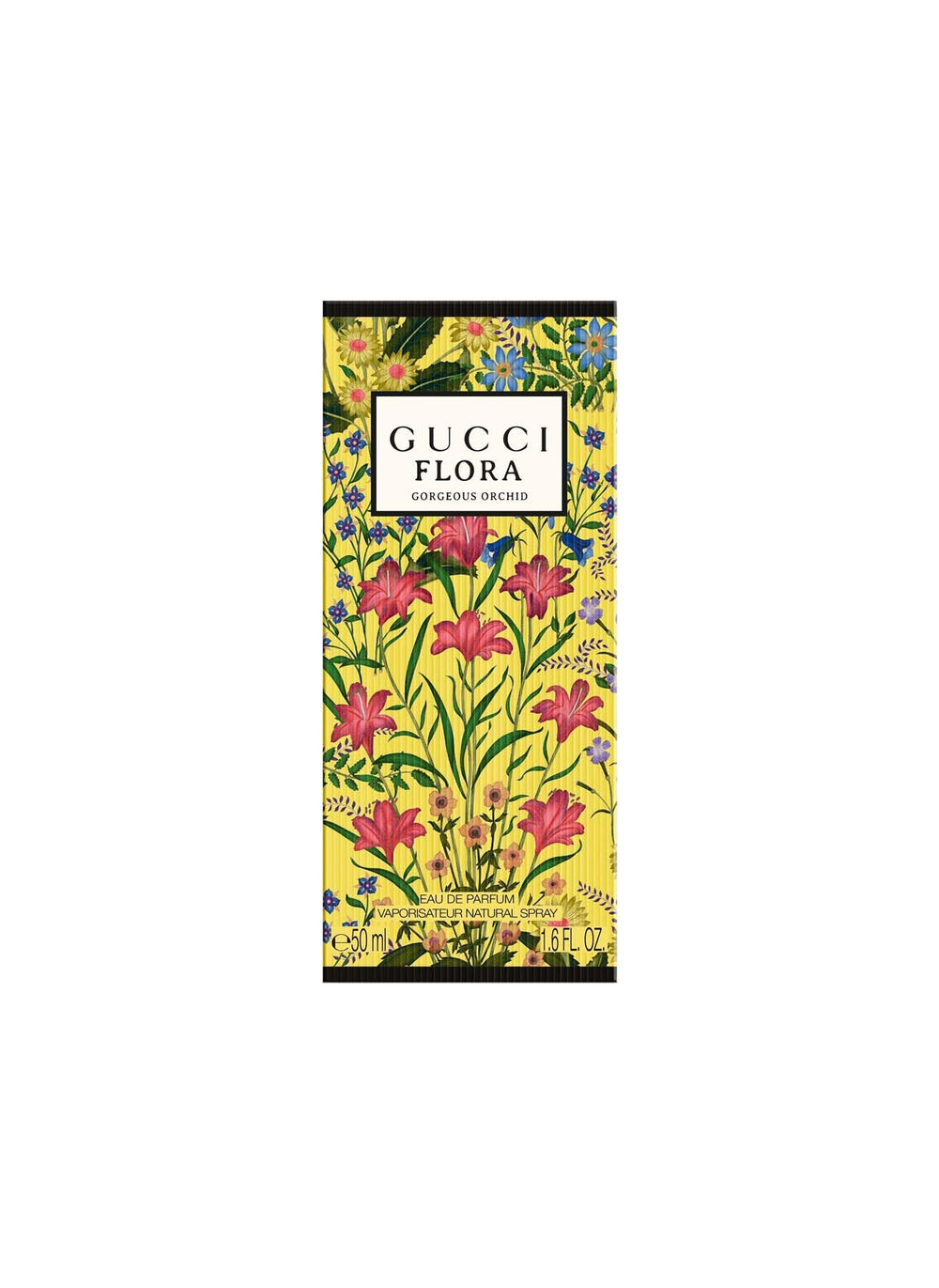 Gucci Flora Gorgeous Orchid lifestyle shot evokes confident, polished style and special-occasion glamour.
