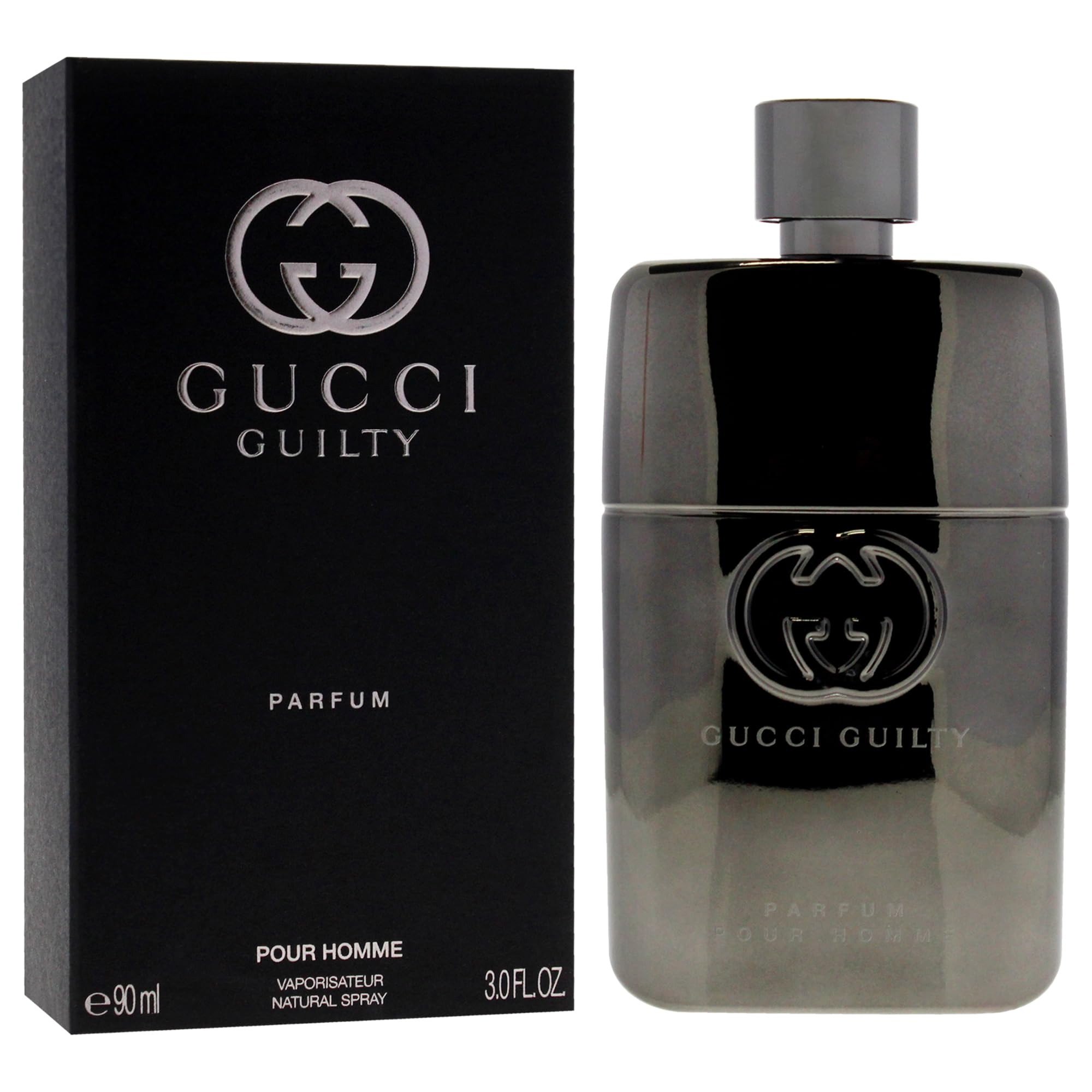Gucci Guilty men cistus note adds complexity for signature moments.