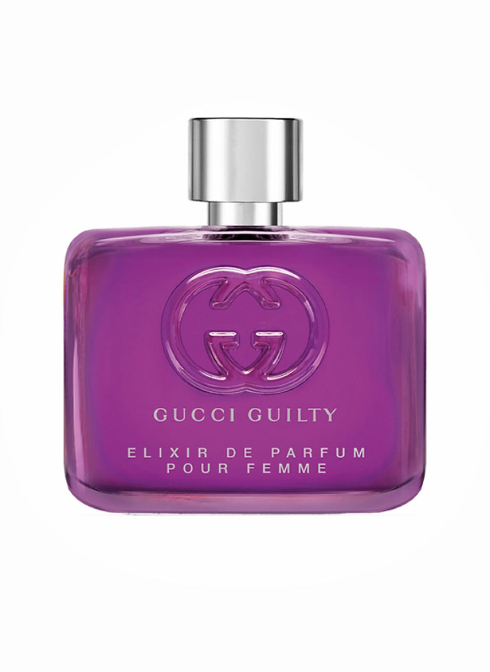 Gucci Guilty Women Elixir bottle front for a signature evening scent and confident presence