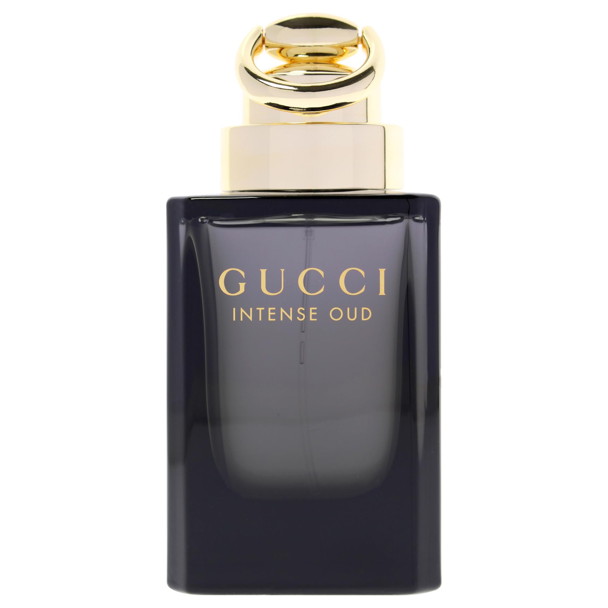 Gucci Intense Oud cap detail highlighting premium craftsmanship for collectors
