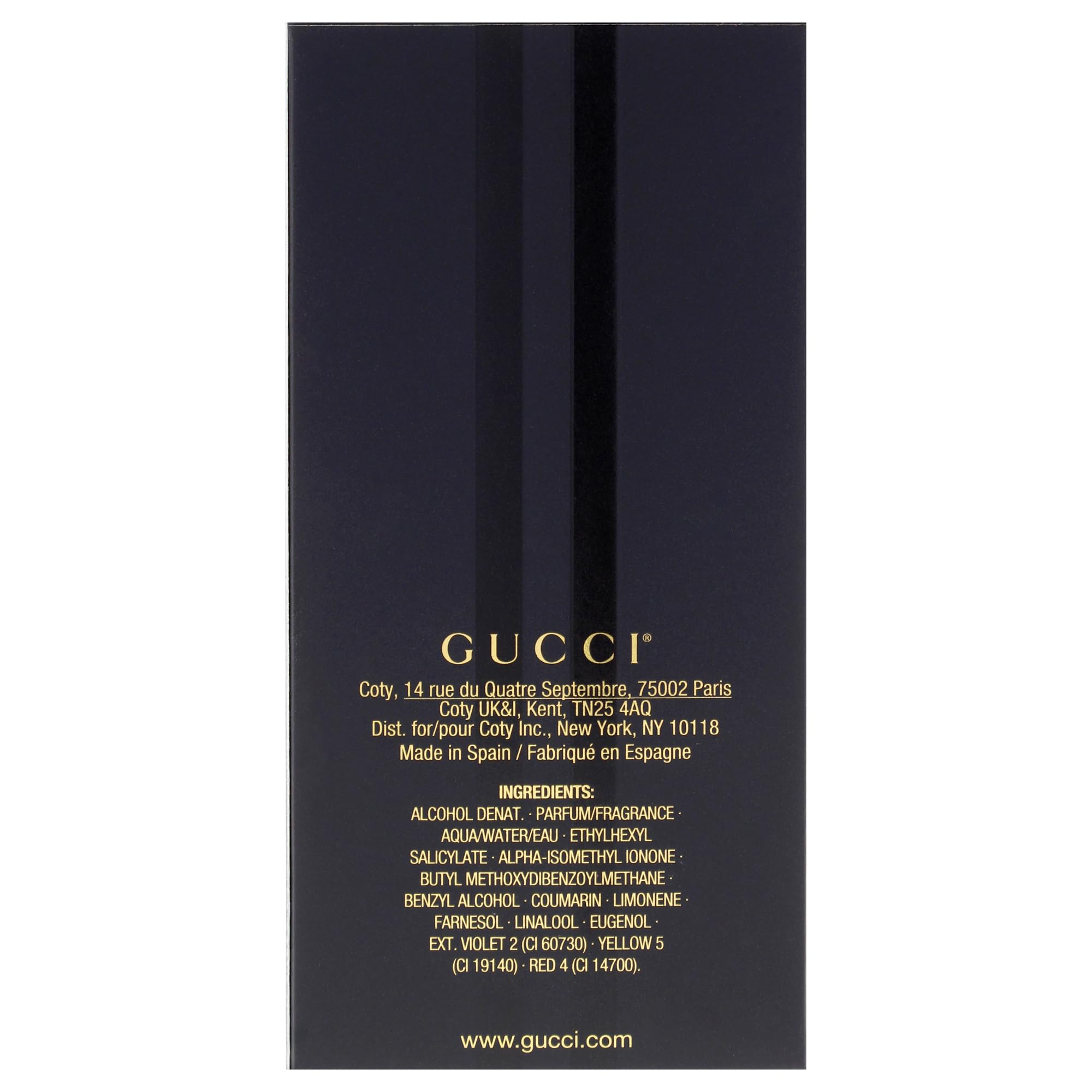 Gucci Intense Oud luxury packaging box conveys gift-ready sophistication