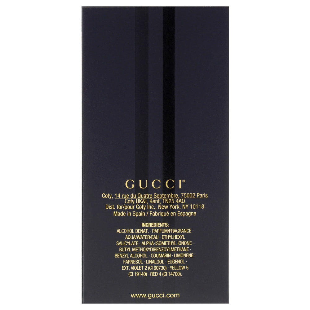 Gucci Intense Oud luxury packaging box conveys gift-ready sophistication