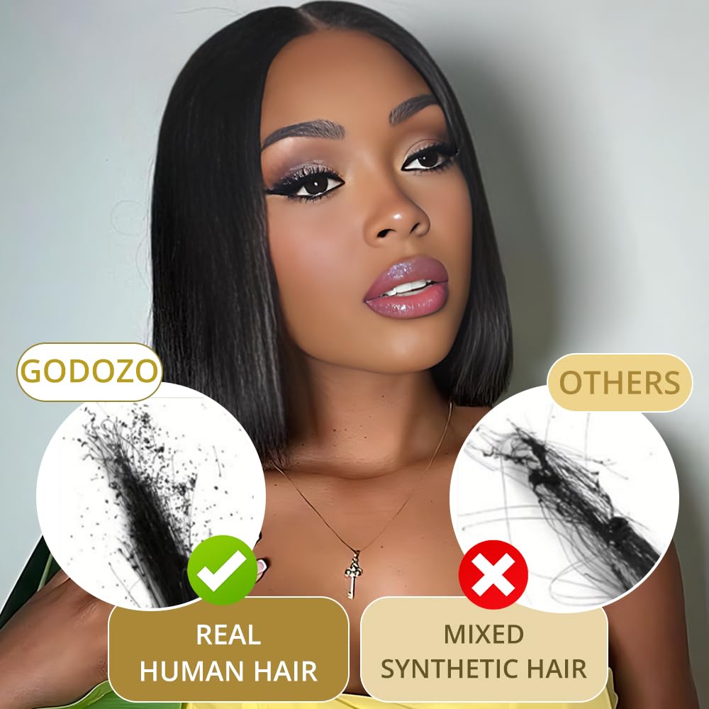 GUDOZO bob wig for Black Women offering a versatile daily look