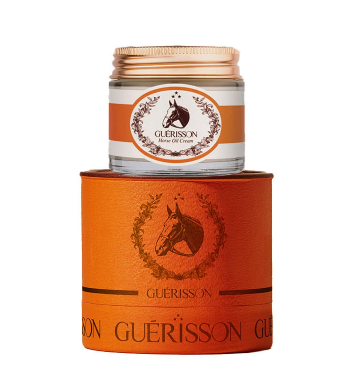 Guerisson 9 Complex Cream 70g jar front view delivering deep hydration.
