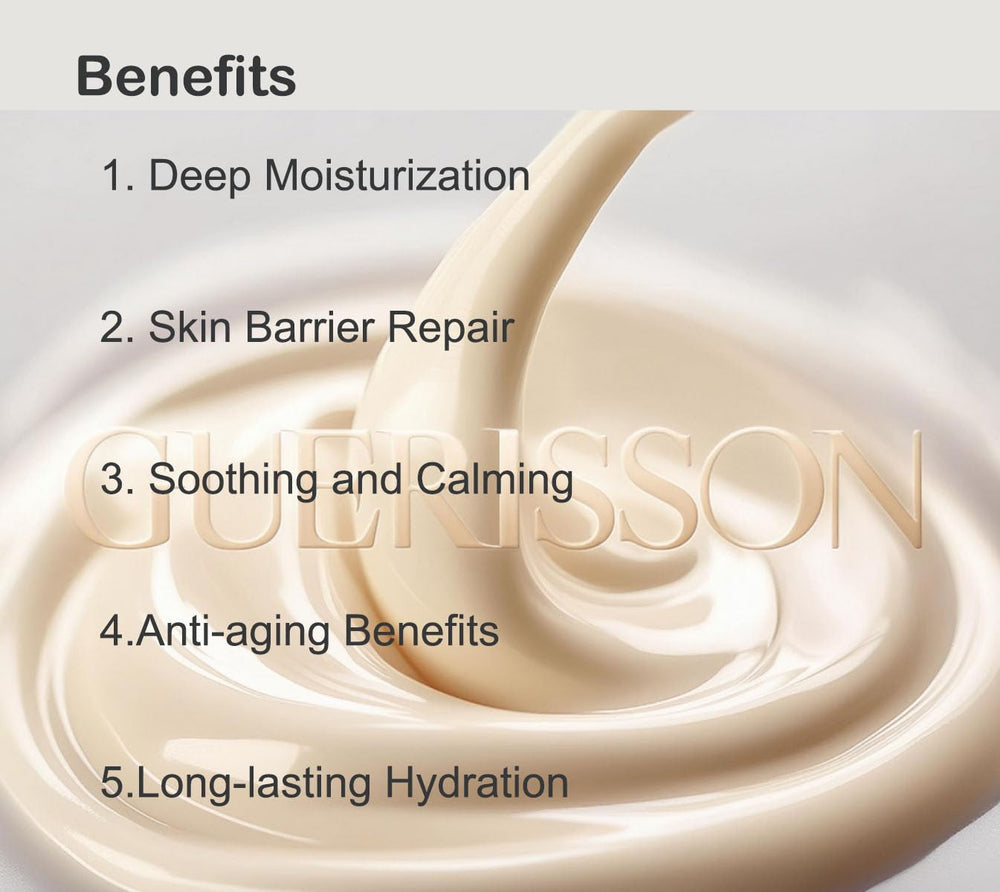 Guerisson 9 Complex Cream offers 72-hour hydration for long-lasting moisture.