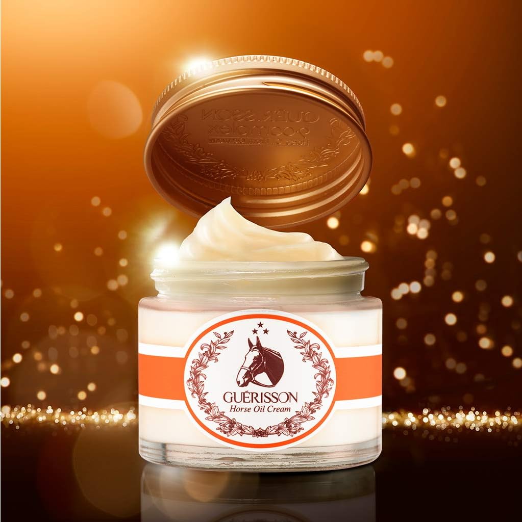 Guerisson 9 Complex Cream packaging includes authenticity QR code for guaranteed product.
