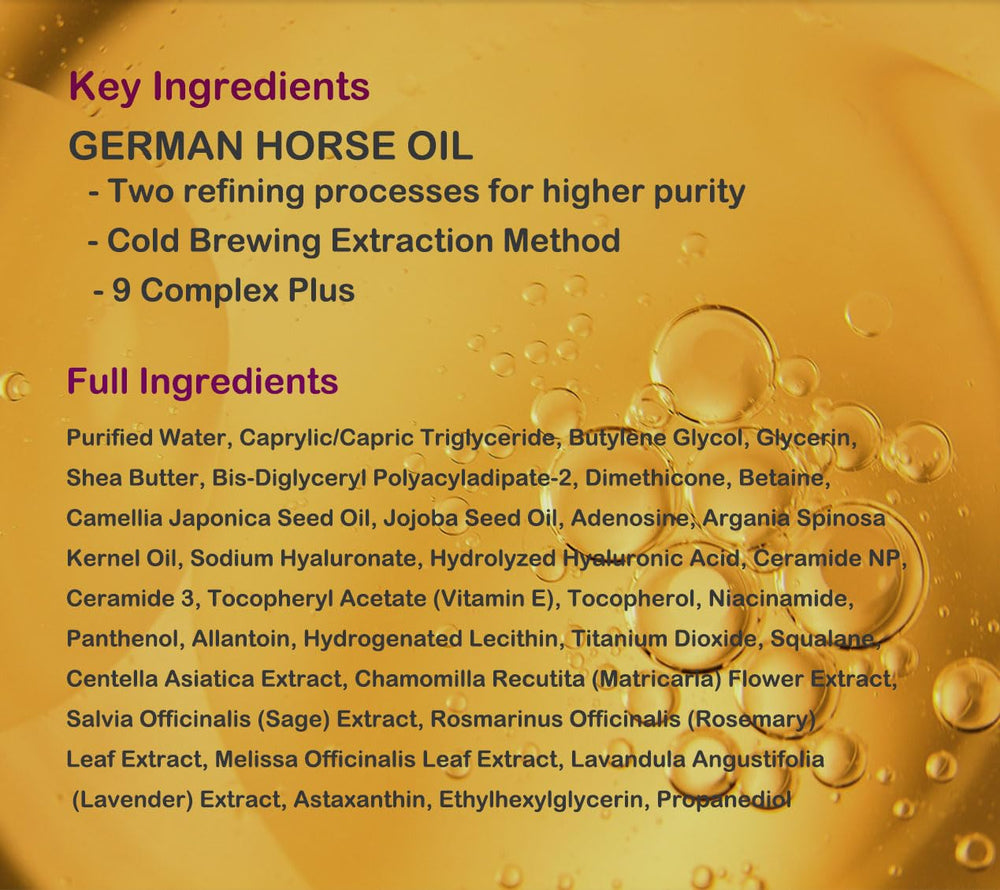 Barrier-support concept with Guerisson 9 Complex Cream nourishing formula.