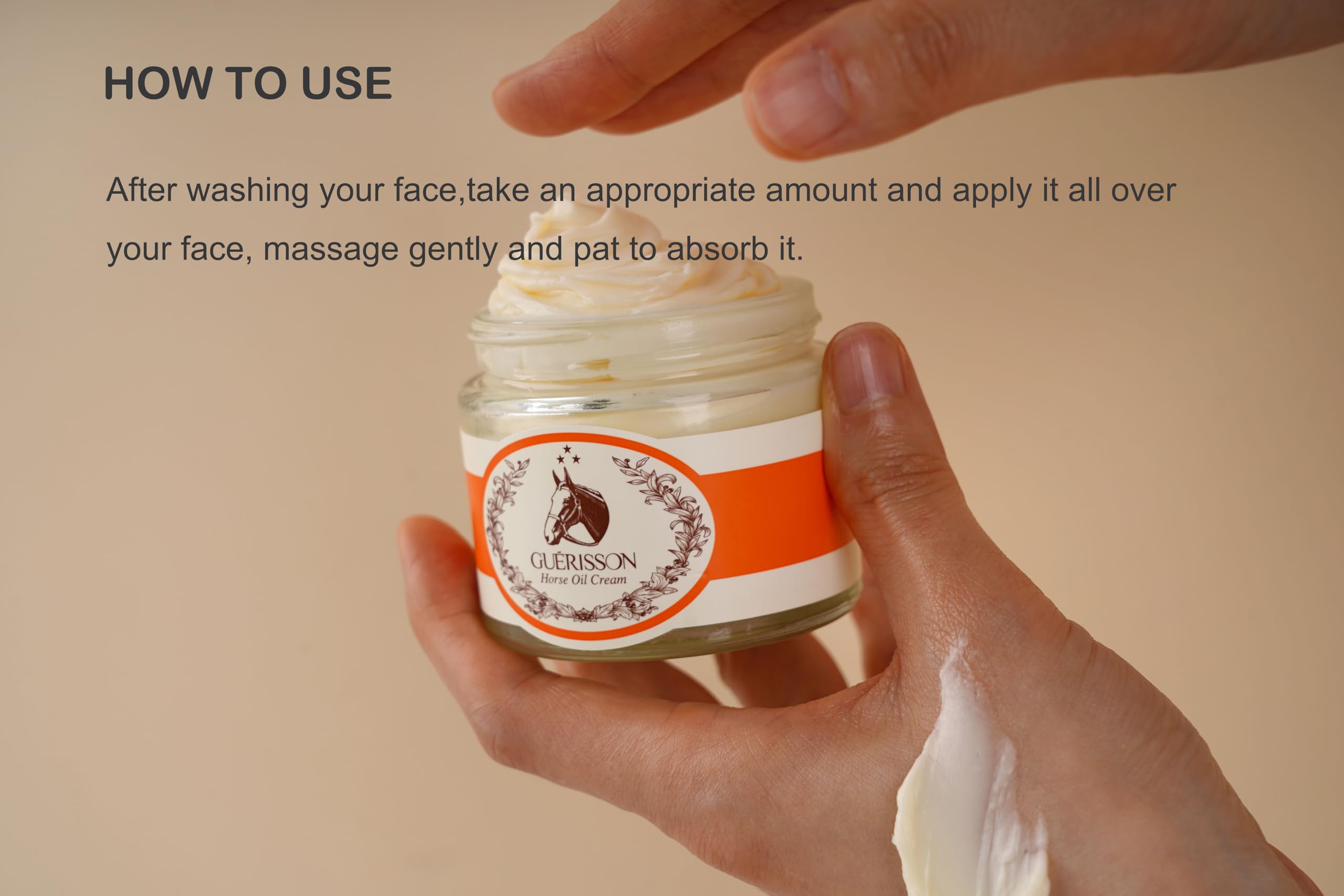 Guerisson 9 Complex Cream subtle citrus-herbal aroma enhances routine.