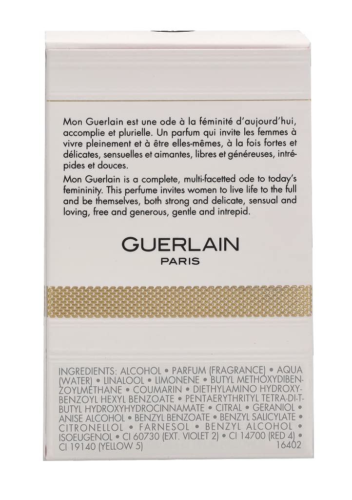 Guerlain Mon Guerlain 1.0 oz travel-size bottle for on-the-go refinement.