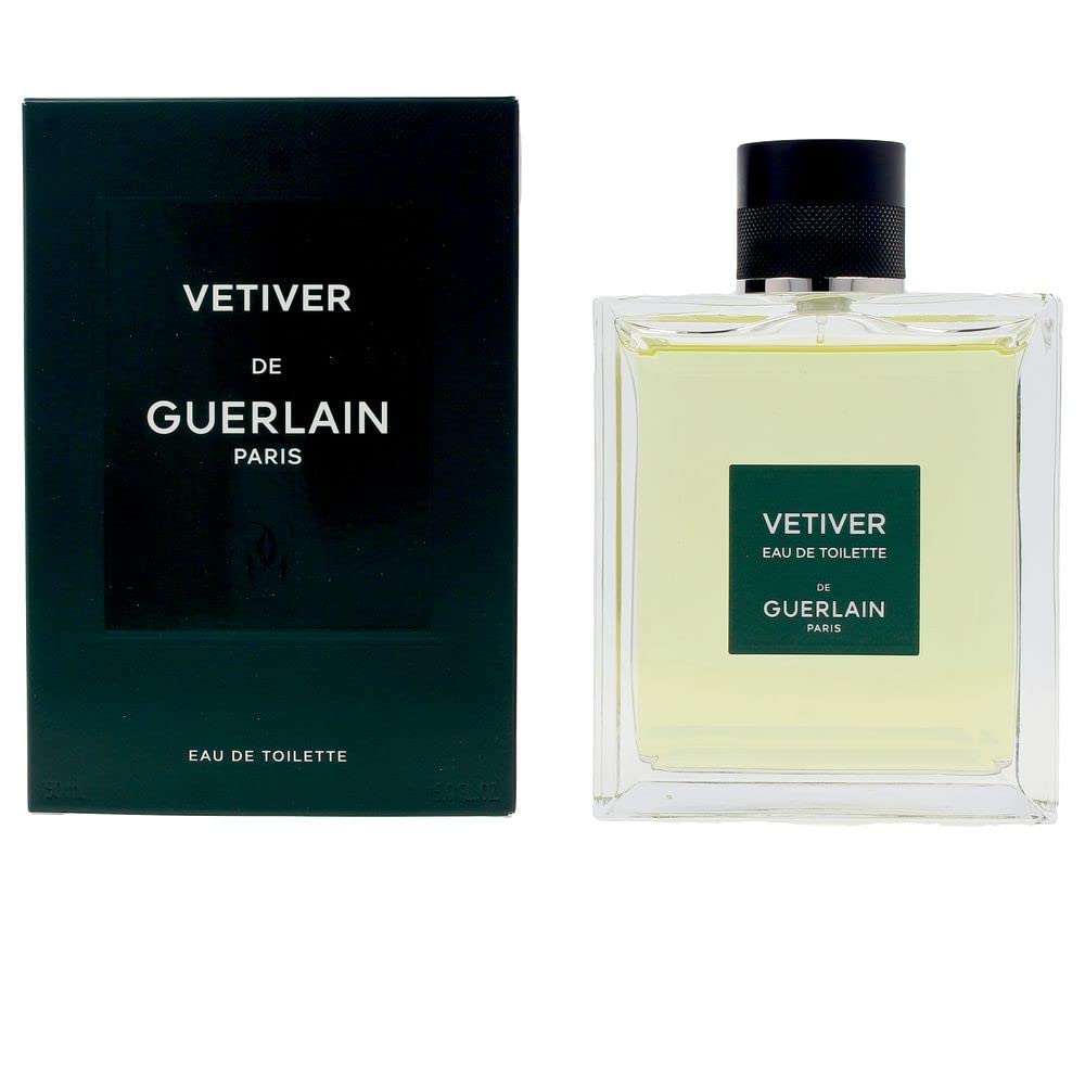 Guerlain Vetiver EDT spray highlights a refined daytime fragrance for versatile wear.