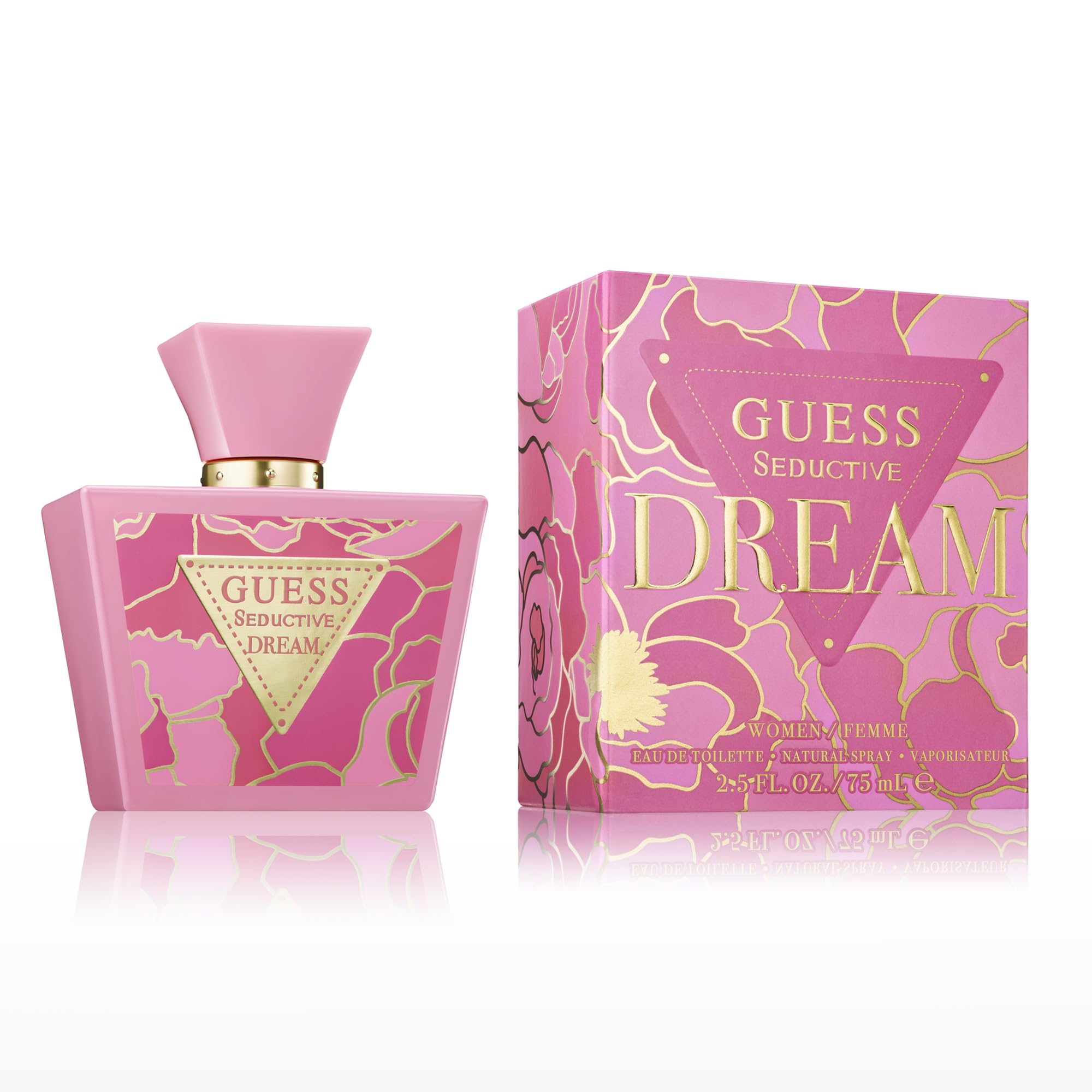 GUESS Seductive Dream bottle front—feminine allure with floral-fruity notes.
