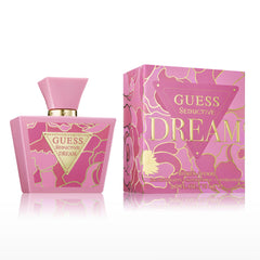 GUESS Seductive Dream bottle front—feminine allure with floral-fruity notes.