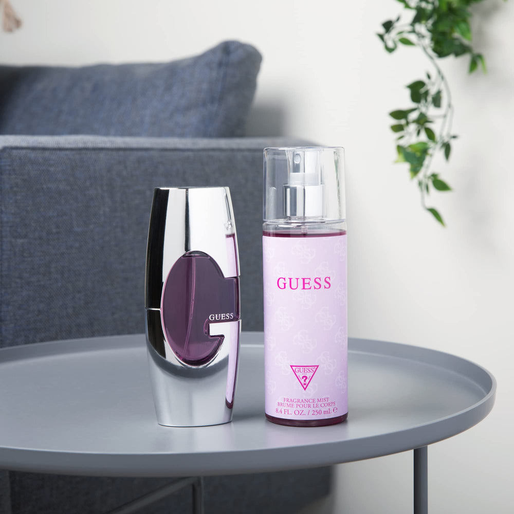 GUESS Women EDP spray-mist for easy, all-day scent application.