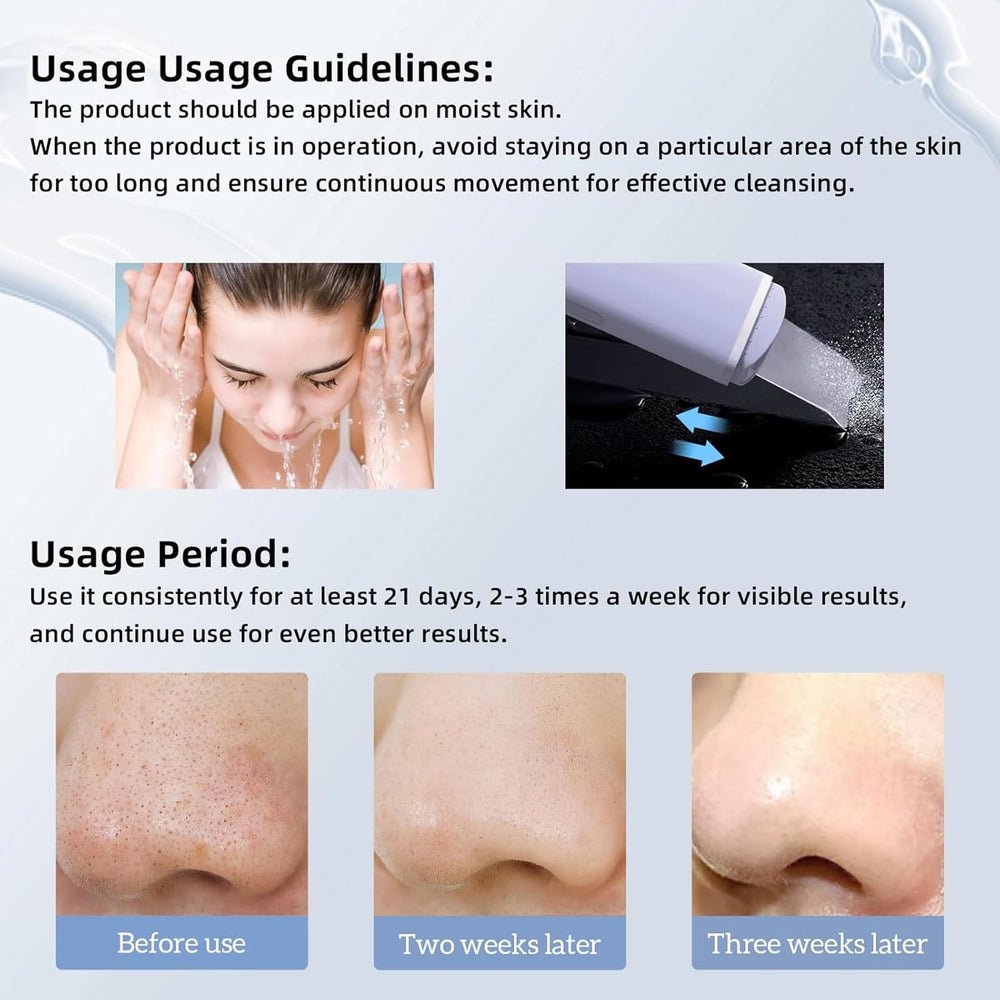 GUGUG Skin Scrubber compact design fits neatly into your at-home routine.
