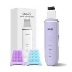 GUGUG Skin Scrubber face spatula 4 modes for customizable cleansing routine at home.