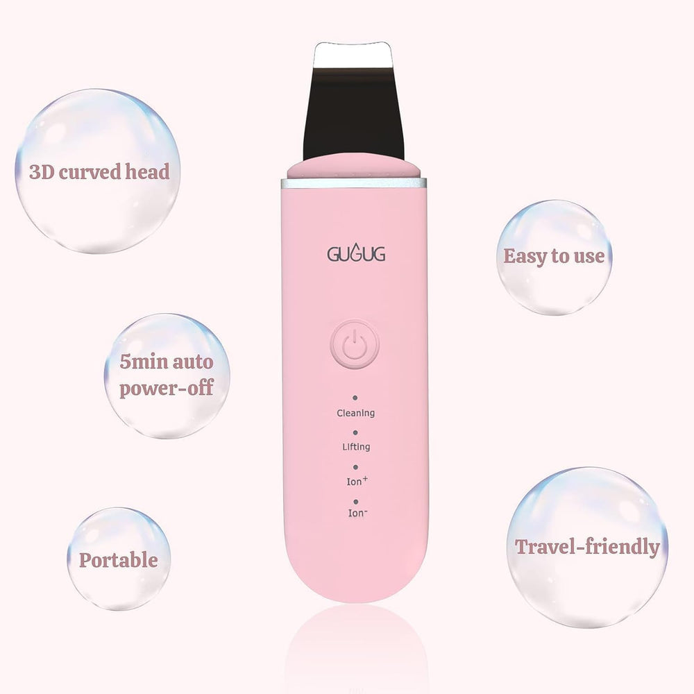 GUGUG Skin Scrubber compact-travel shot signals easy skincare on the go