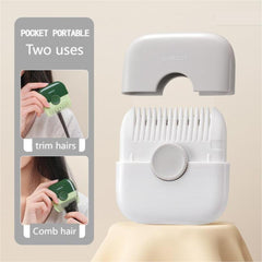 GUIYAL 2-in-1 trimmer close-up on compact size for easy daily carry