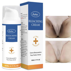 Gukei intimate-areas cream bottle offers gentle soothing for sensitive skin.
