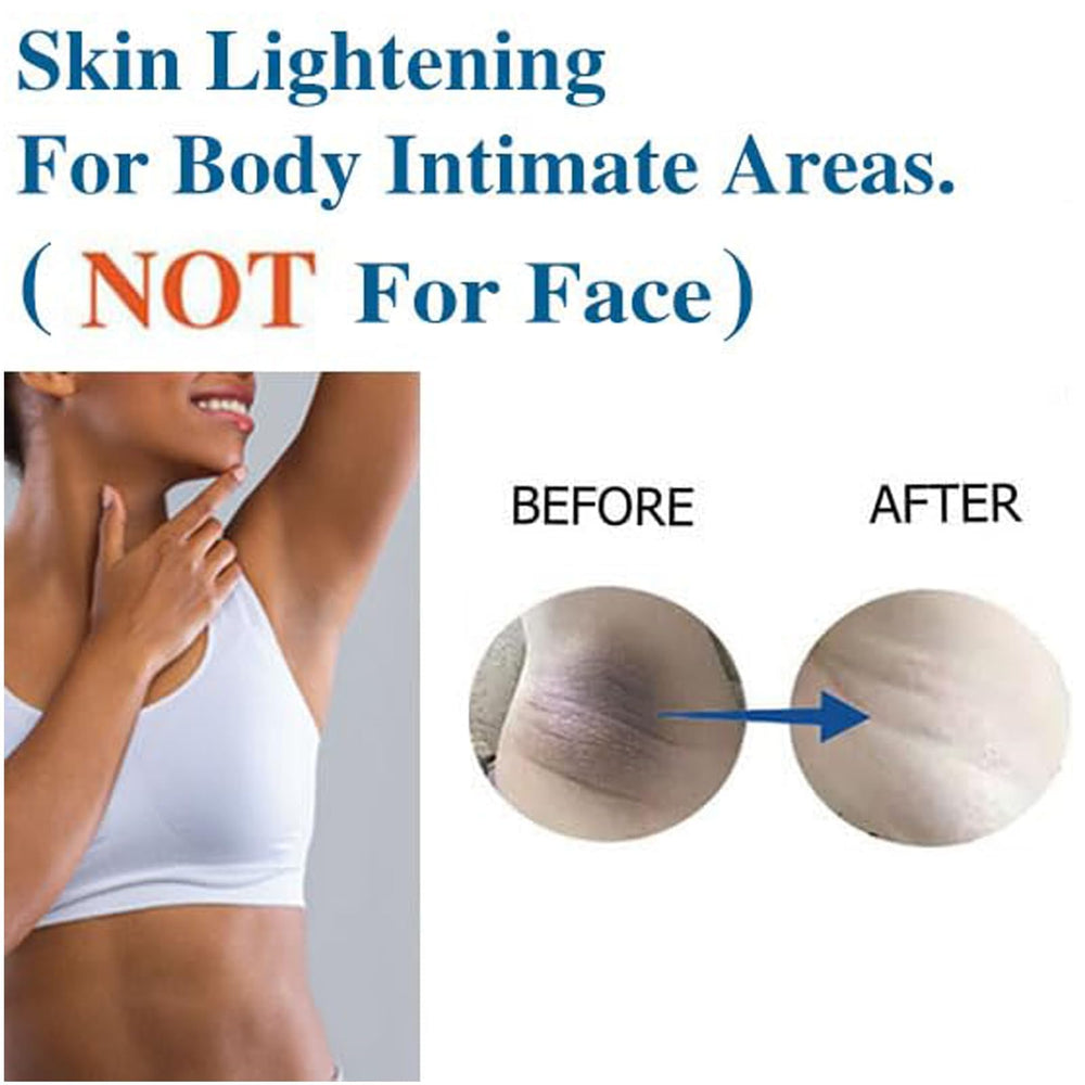 Gukei private parts cream beauty shot emphasizes even tone for intimate skin care.
