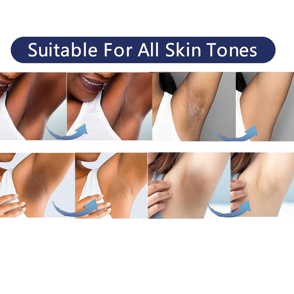 Gukei underarm cream application scene shows daily use for brightening and smoother skin.