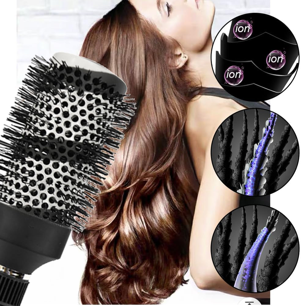Gulrear boar-bristle vented detangling brush for gentle glide.