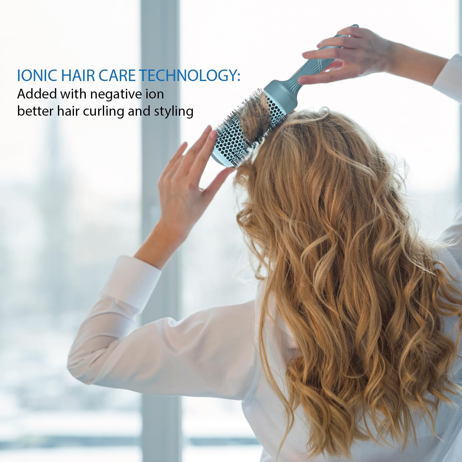 Gulrear heat-resistant handle keeps your hand comfortable during styling.