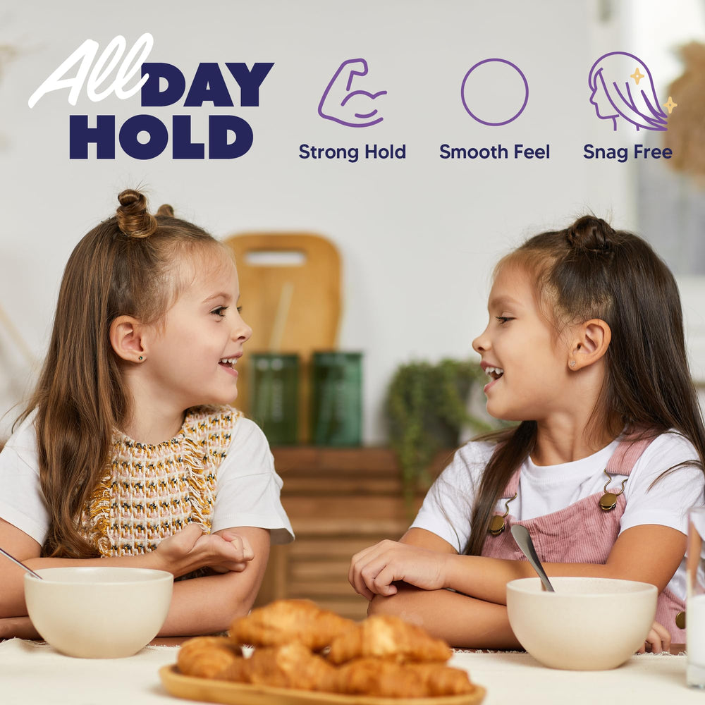 Gumi good child-friendly hair tie in black suitable for kids' routines