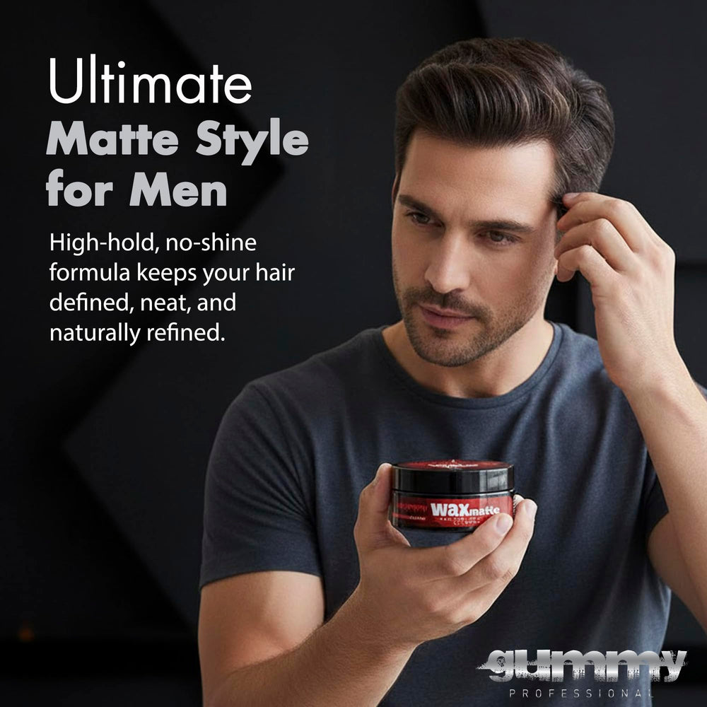 Gummy 150 ml bottle shown indicates long-lasting daily-use grooming essential.