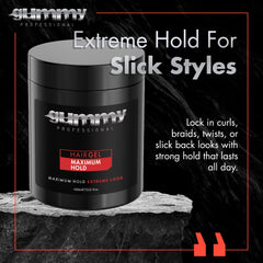 Gummy Professional hair gel curls-definition highlights defined curls with flexible control
