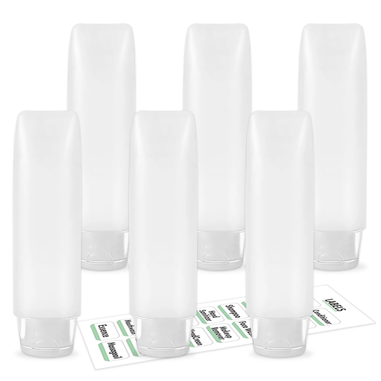 Guokoo leak-proof bottle top prevents spills in luggage during flights