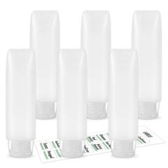Guokoo leak-proof bottle top prevents spills in luggage during flights