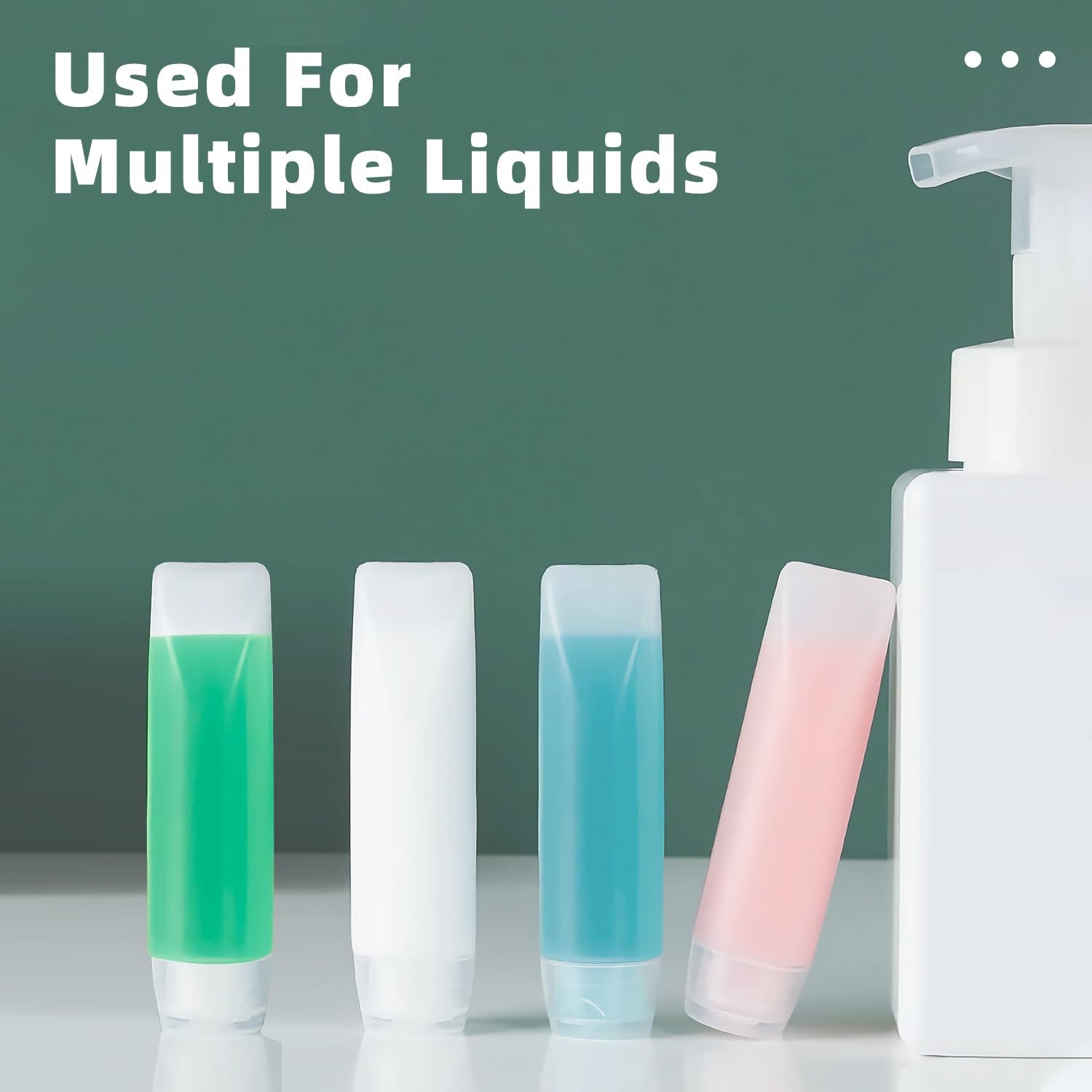 Guokoo pack of six bottles provides versatile storage for multiple products