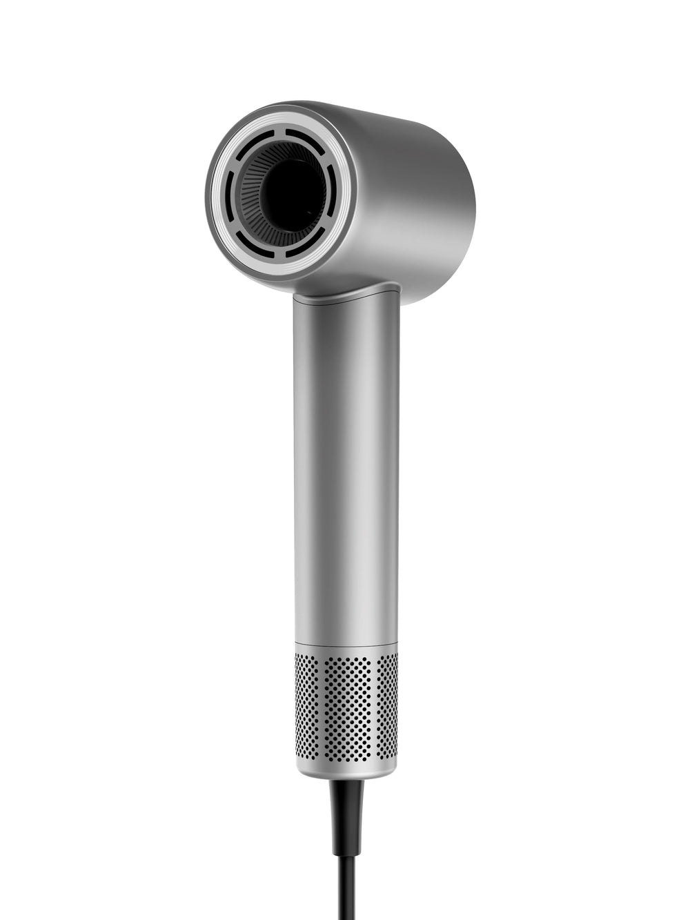Guowo nozzle attachment concentrates airflow for precise styling.