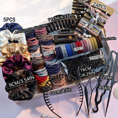 GUOXI ponytail-holders-closeup demonstrates secure grip and gentle hold.