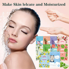 GUOYAOLIFU aloe milk mask delivers soothing hydration and elasticity support