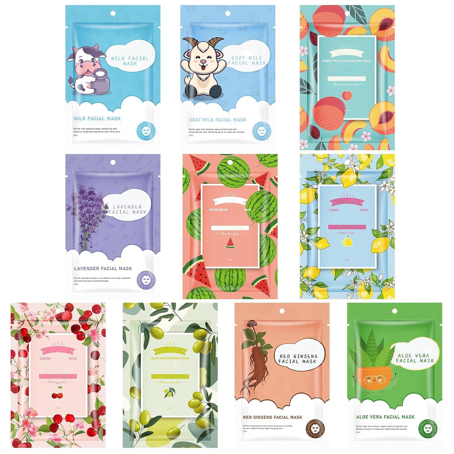 GUOYAOLIFU lavender relaxing mask ideal for at home spa like ritual