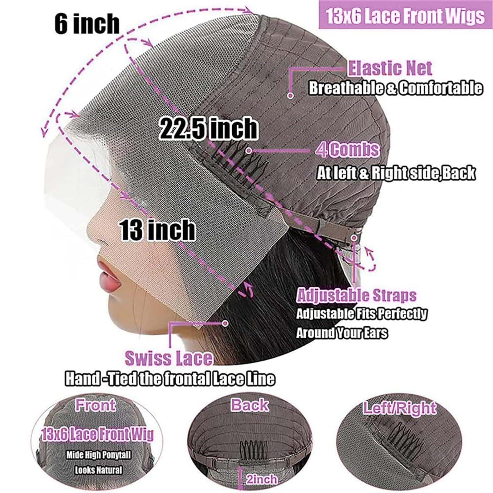 Gureimi 200-density body wave yields full, thick volume without tangling.