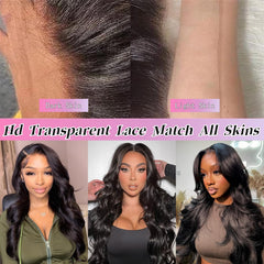Gureimi pre-plucked hairline emphasizes a natural look with baby hairs and easy styling.