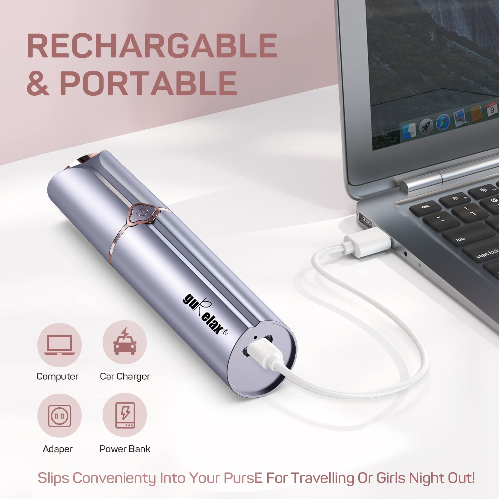 Gurelax butterfly technology head delivers gentle hair trimming