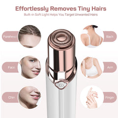 Gurelax Face Shaver USB rechargeables for easy on-the-go use.