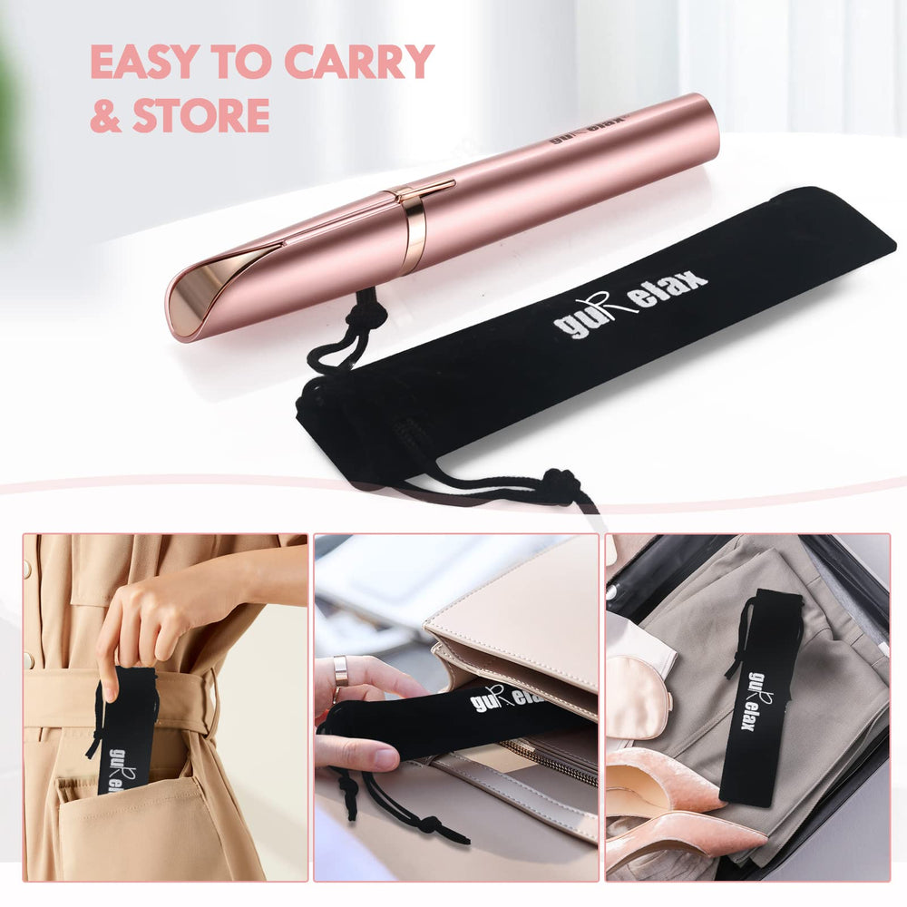 Gurelax washable design lets you clean the trimmer under running water.