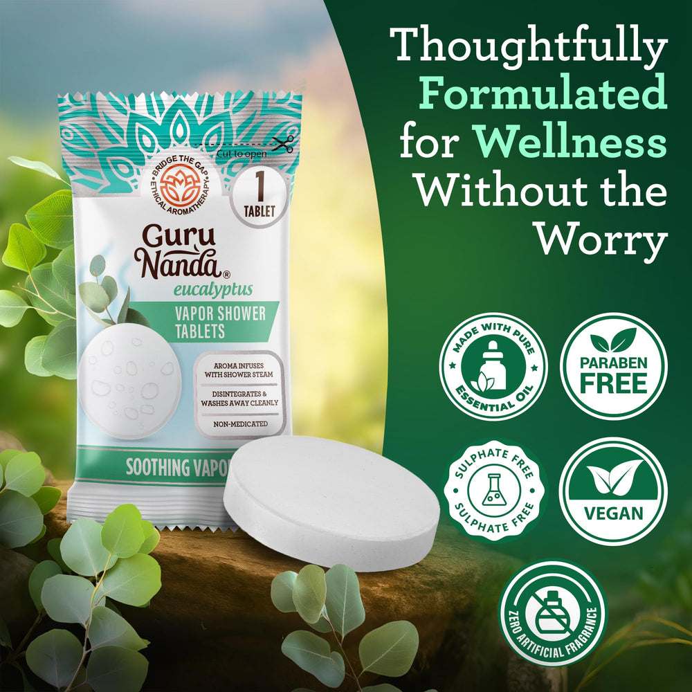 GuruNanda gift-ready packaging suggests a thoughtful spa gift.