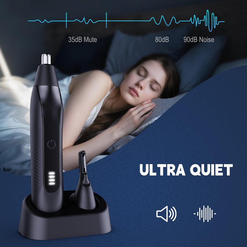 Guryo nose trimmer ergonomic design fits naturally in the hand.